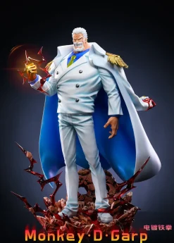 Monkey D. Garp the Fist with LED - ONE PIECE Resin Statue - LX-Studios