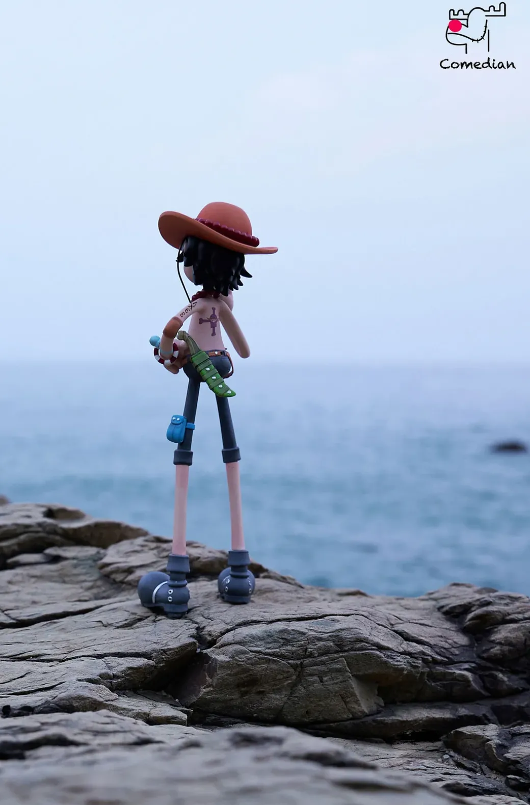 Monkey D. Luffy & Portgas D. Ace - ONE PIECE Resin Statue - Comedian Studio