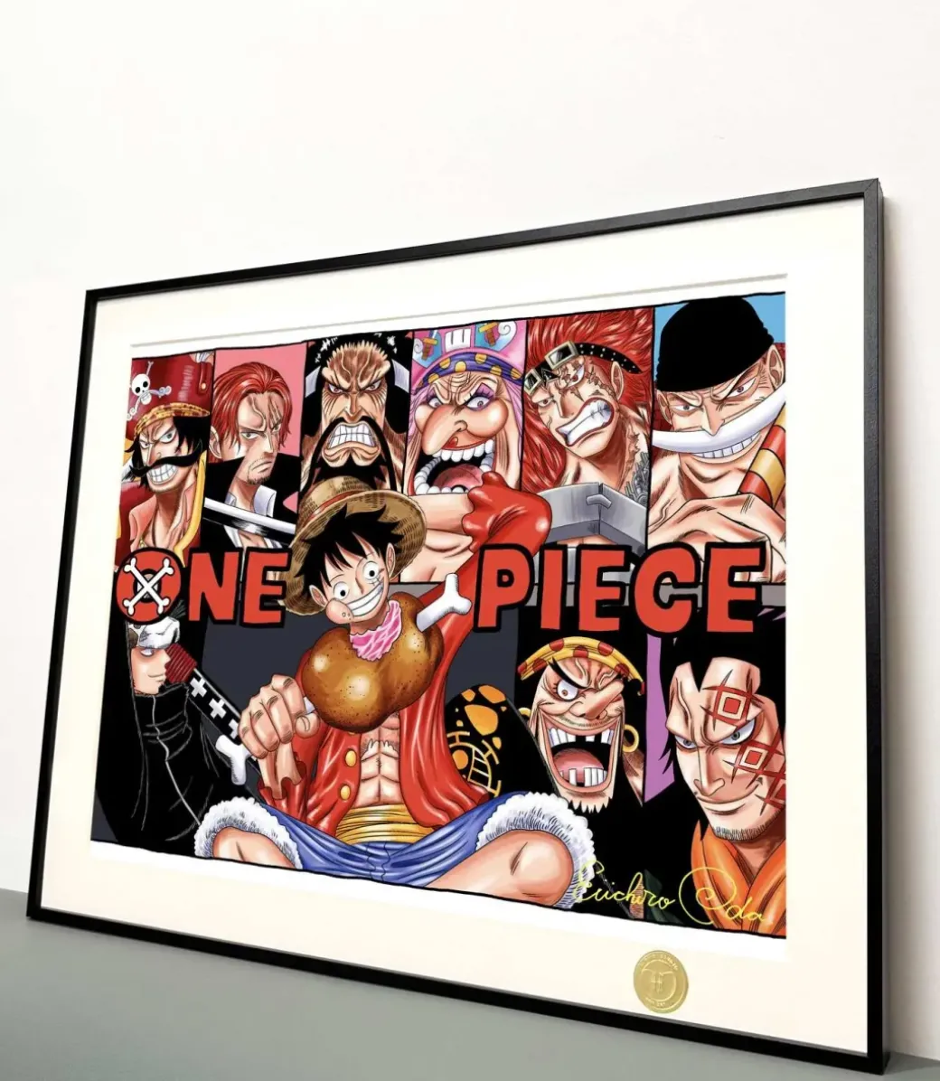 Monkey D. Luffy & Roronoa Zoro Decorative Painting - ONE PIECE - H-TWO Studio