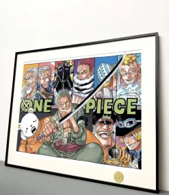 Monkey D. Luffy & Roronoa Zoro Decorative Painting - ONE PIECE - H-TWO Studio