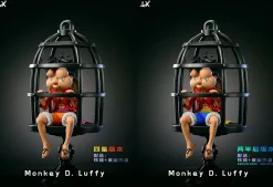 Monkey D. Luffy in Cage - ONE PIECE Resin Statue - LX-Studios