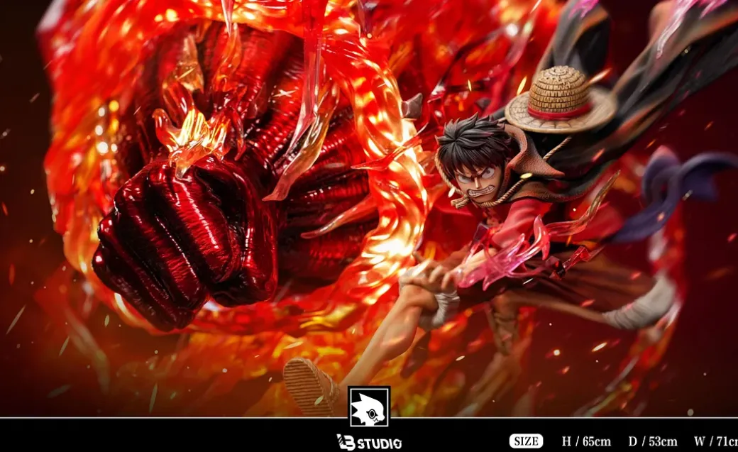 Monkey D. Luffy with LED - ONE PIECE Resin Statue - LB-Studio