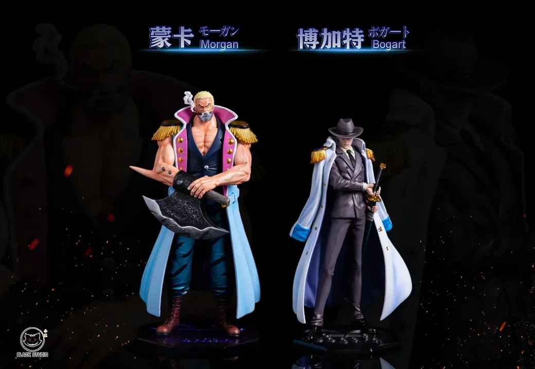 Morgan & Bogard - ONE PIECE Resin Statue - Black Studio