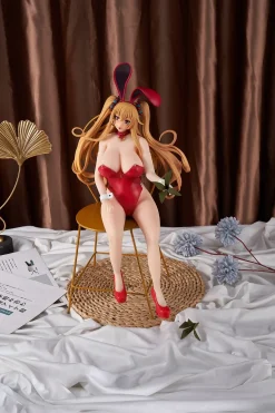 Moveable Bunny Girl Series Coconut & Erina Nakiri & Chie & Caroline Yuri - Nekopara Food Wars!: Shokugeki no Soma Original Design Statue - Otaku Arts Studio