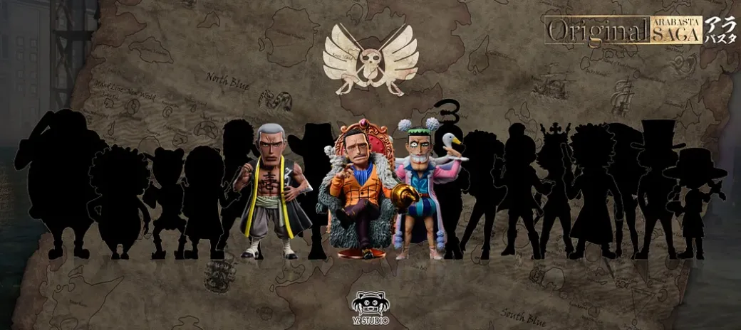 Mr. 1 Daz Bonez - ONE PIECE Statue - YZ Studios
