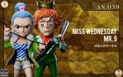 Mr.9 & Miss Wednesday Nefertari Vivi - ONE PIECE Statue - YZ Studios