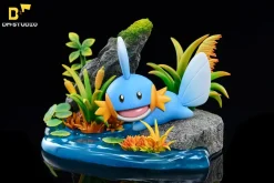 Mudkip & First Generation Squirtle – Pokemon Resin Statue – DM Studios