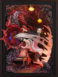 Mugen Train Kamado Nezuko with LED - Demon Slayer: Kimetsu no Yaiba Official Statue - Good Smile Company