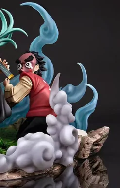 Muichiro Tokito & Kotetsu - Demon Slayer: Kimetsu No Yaiba Resin Statue - Gyangu Star Studio