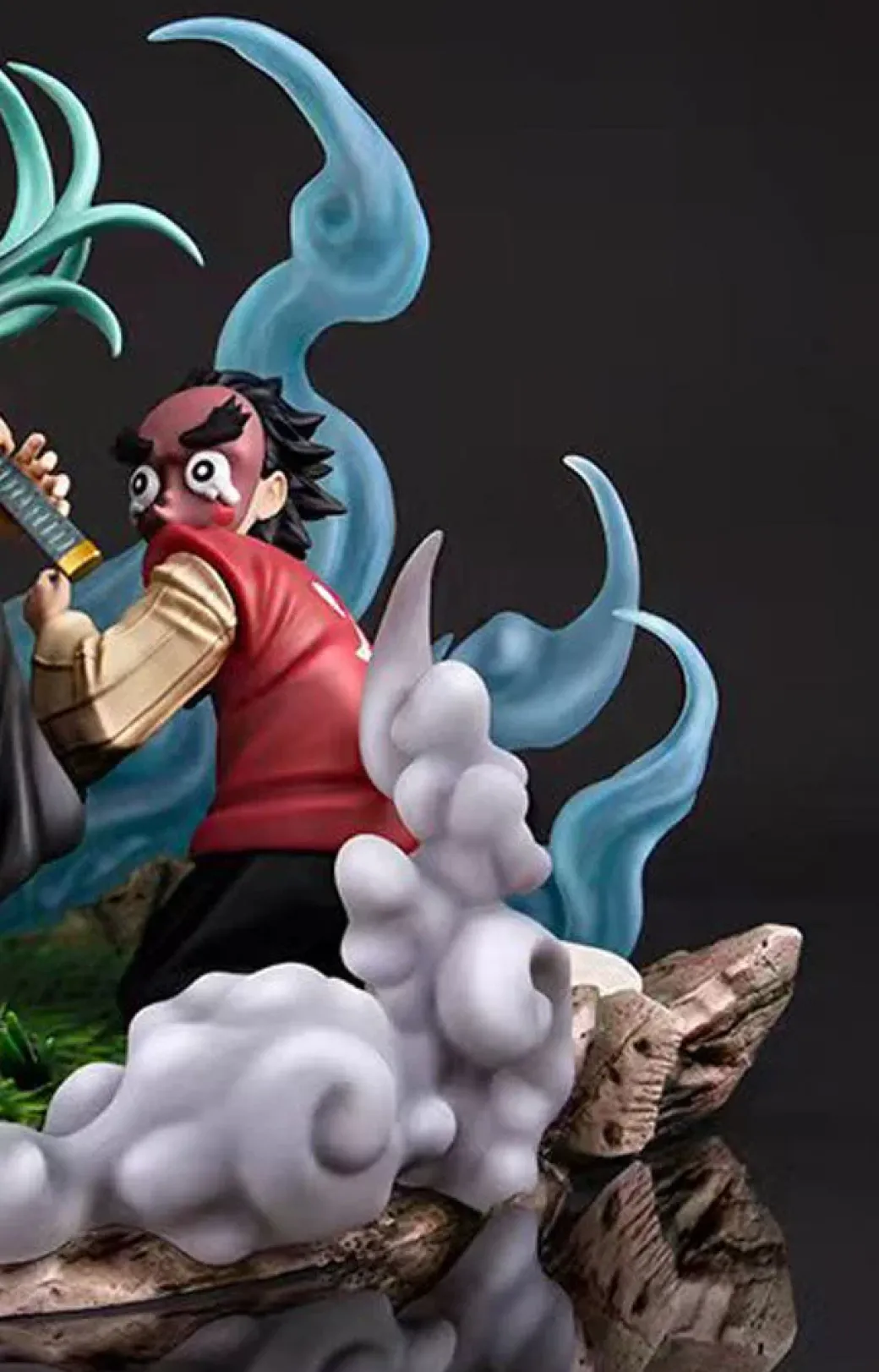 Muichiro Tokito & Kotetsu - Demon Slayer: Kimetsu No Yaiba Resin Statue - Gyangu Star Studio