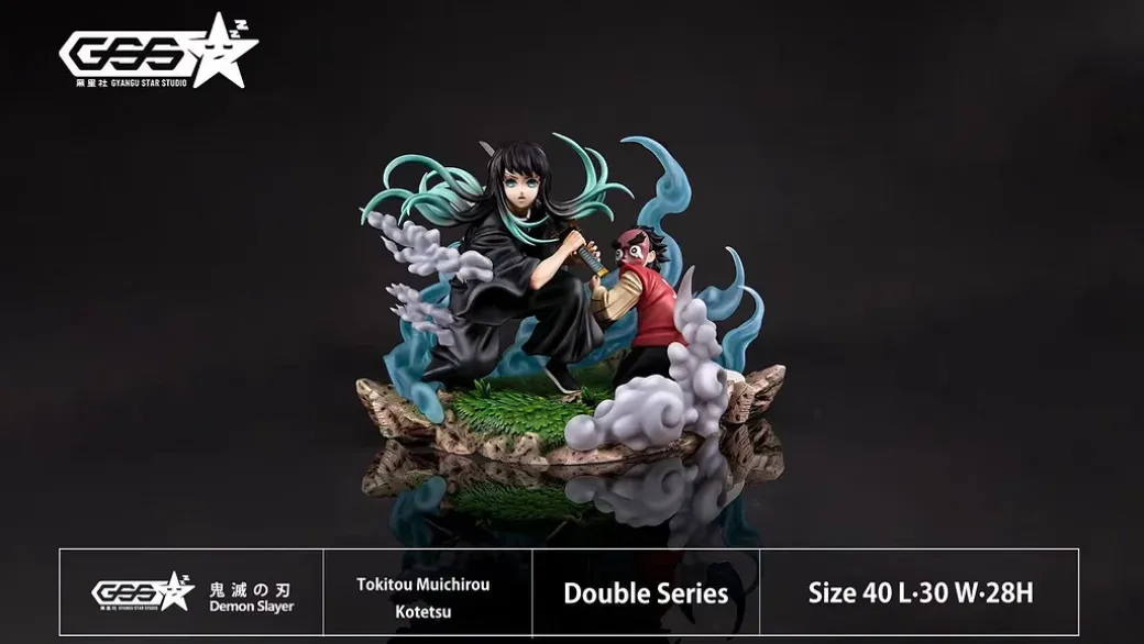 Muichiro Tokito & Kotetsu - Demon Slayer: Kimetsu No Yaiba Resin Statue - Gyangu Star Studio