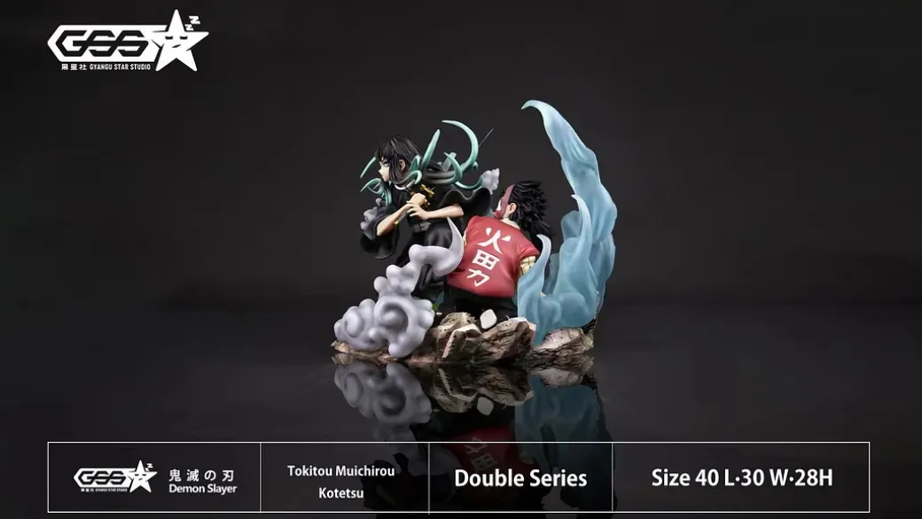 Muichiro Tokito & Kotetsu - Demon Slayer: Kimetsu No Yaiba Resin Statue - Gyangu Star Studio