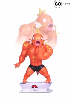 Muscle Show Series Magikarp & Snorlax - Pokemon Resin Statue - GO Studios