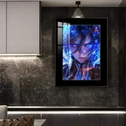 Must Win Mikasa Ackerman Decorative Painting - Attack On Titan Decorative Painting - JuZi Studio