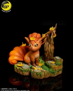 Nature Series Vulpix - Pokemon Resin Statue - Moon Shadow Studios