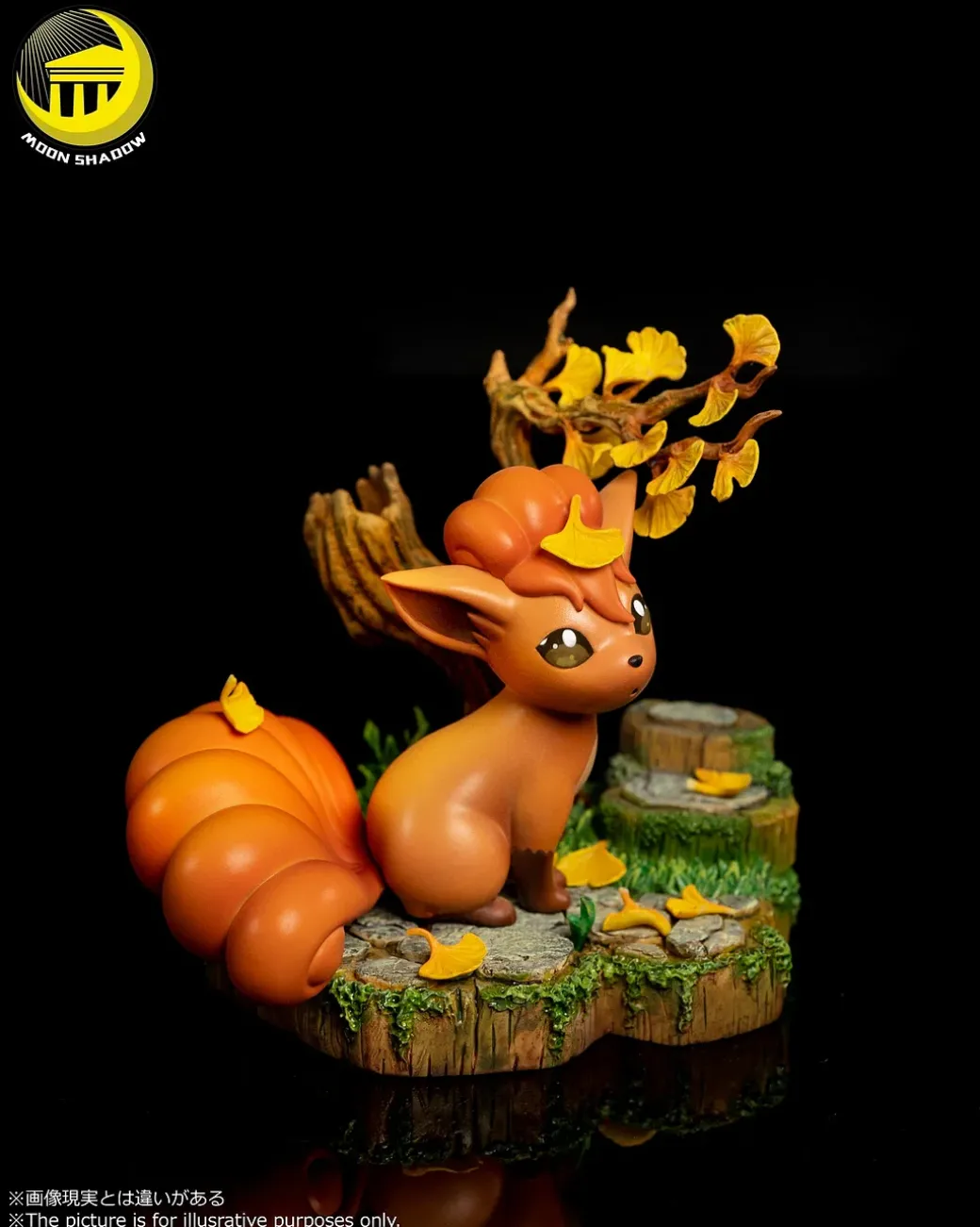 Nature Series Vulpix - Pokemon Resin Statue - Moon Shadow Studios