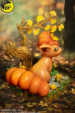 Nature Series Vulpix - Pokemon Resin Statue - Moon Shadow Studios