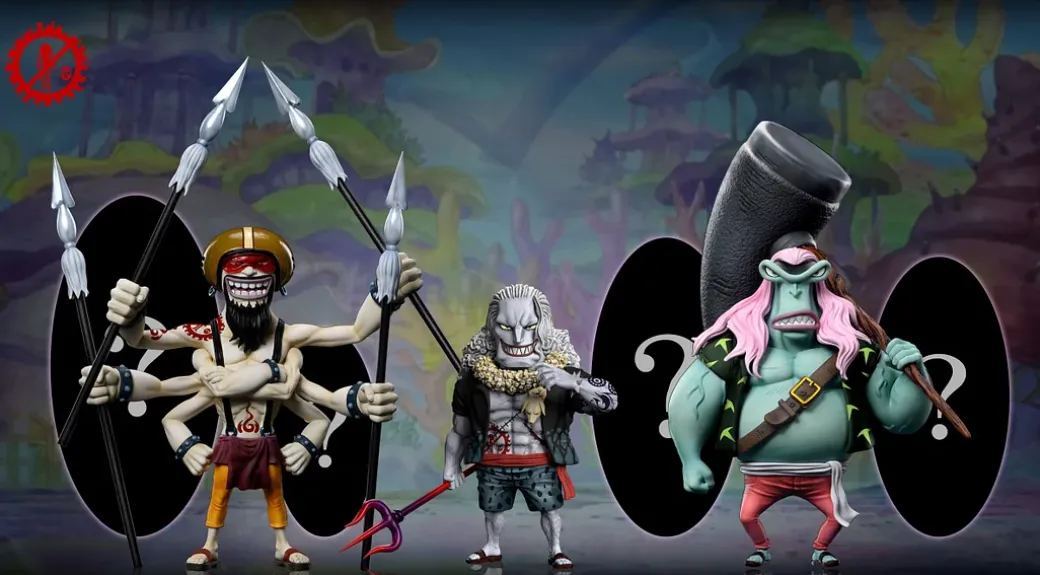 New Fish-Man Pirates Series 003 Ikaros Much - ONE PIECE Resin Statue - A Plus Studios