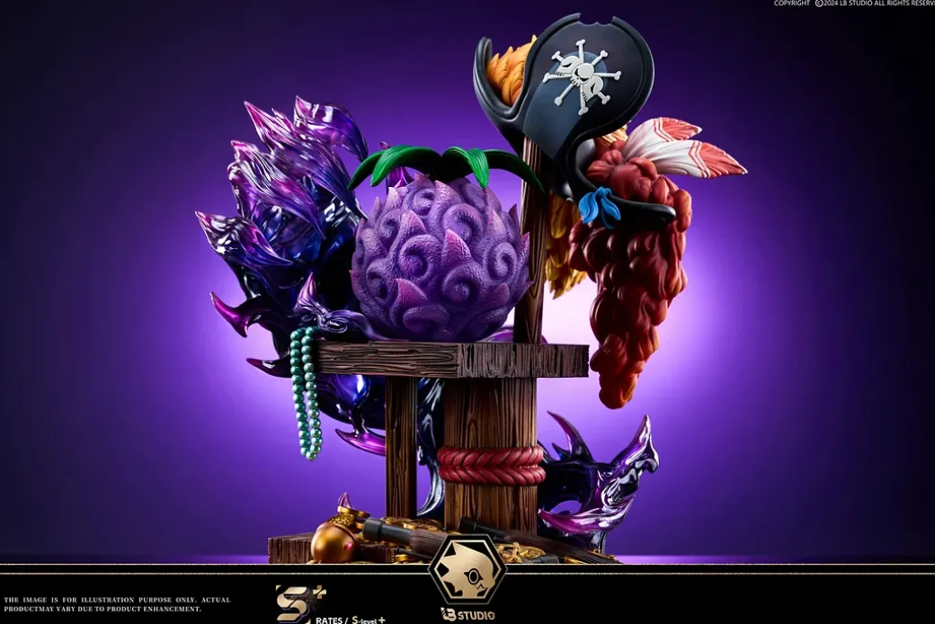 New Four Emperors Blackbeard Marshall D. Teach with LED - ONE PIECE Resin Statue - LB-Studio