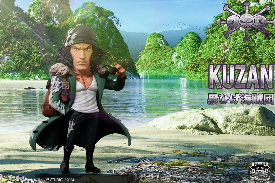 New World Blackbeard Pirates Series 006 Kuzan - ONE PIECE Statue - YZ Studios