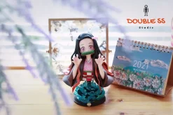 Nezuko Kamado Bust Statue - Demon Slayer: Kimetsu no Yaiba Resin Statue - Double SS Studios