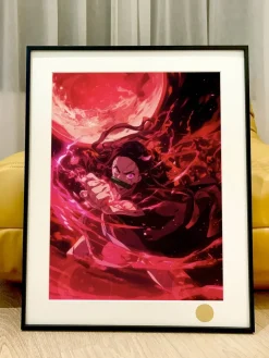 Nezuko Kamado Decorative Painting - Demon Slayer: Kimetsu No Yaiba - Xingkong Studio