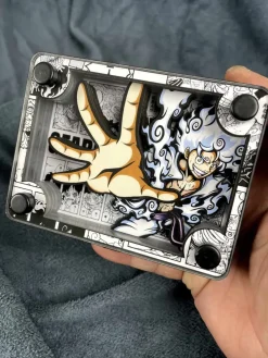 Nika Monkey D. Luffy Card Stand Display - ONE PIECE - momo Studio