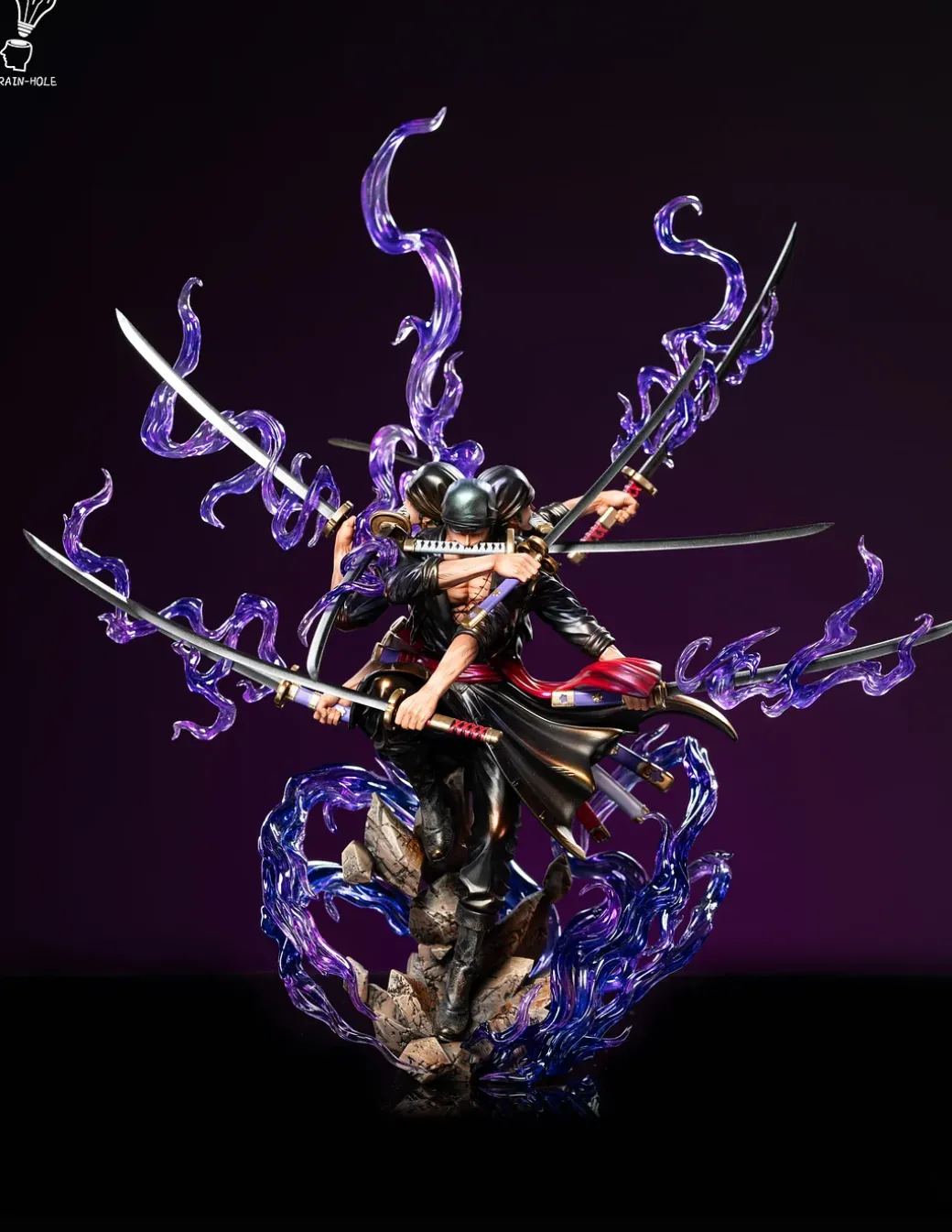 Nine Sword Style Roronoa Zoro - ONE PIECE Resin Statue - Brain Hole Studio