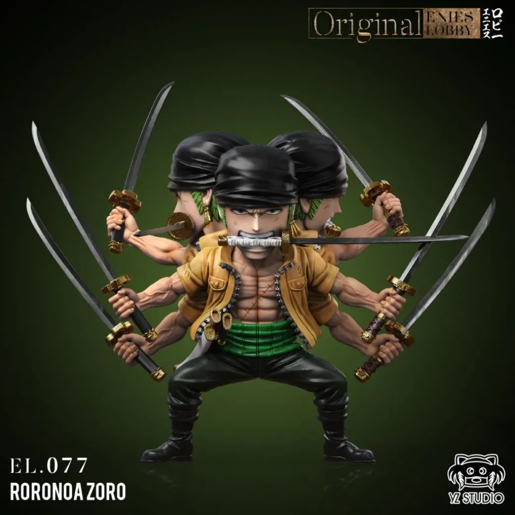 Nine-Sword Style Asura Roronoa Zoro - ONE PIECE Statue - YZ Studios
