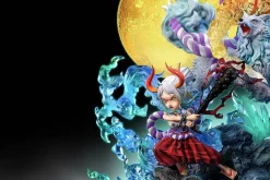 Normal Yamato & Large-Mouthed True God/ Ōkuchi-no-Magami Form Yamato - ONE PIECE Resin Statue - G5 Studios
