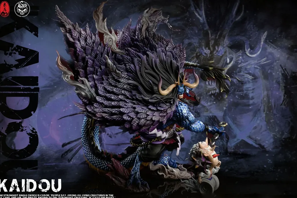 Old & New Four Emperors Series 004 Kaido - ONE PIECE Resin Statue - LC-Studios