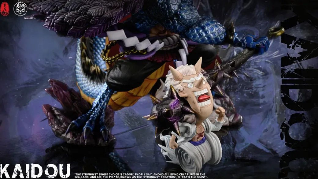 Old & New Four Emperors Series 004 Kaido - ONE PIECE Resin Statue - LC-Studios