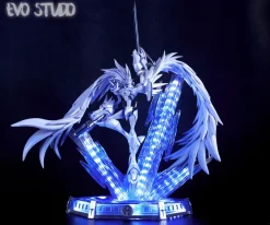 Omnimon Merciful Mode with LED - Digimon Resin Statue - EVO Studios