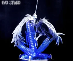 Omnimon Merciful Mode with LED - Digimon Resin Statue - EVO Studios