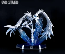 Omnimon Merciful Mode with LED - Digimon Resin Statue - EVO Studios
