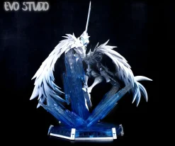 Omnimon Merciful Mode with LED - Digimon Resin Statue - EVO Studios