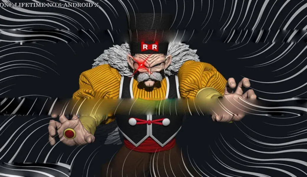 One Lifetime Series No.6-AndroidX - Dragon Ball Resin Statue - SHK Studios