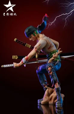 One Sword/ Blade Style Re-sheath: Lion's Song Roronoa Zoro - ONE PIECE Resin Statue - XingYing Studio