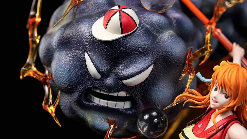 Onigashima Battle Series 002 Zeus & Nami - ONE PIECE Resin Statue - MY-Studio