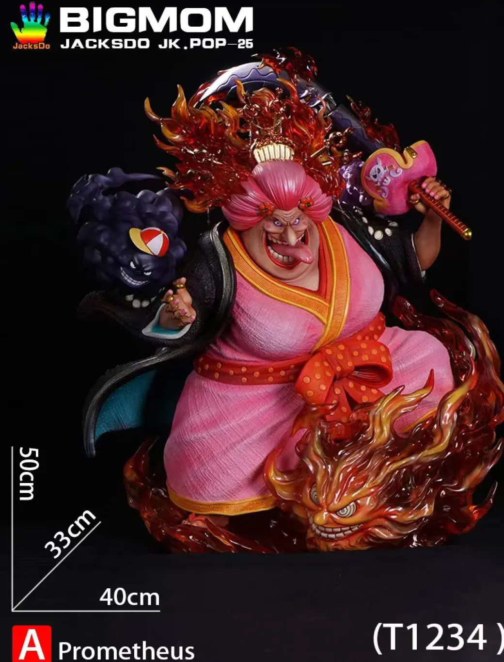 Onigashima Big Mom Charlotte Linlin - ONE PIECE Resin Statue - JacksDo Studios