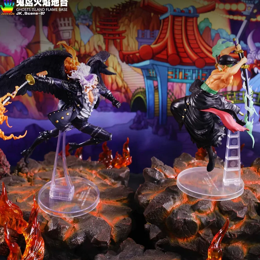 Onigashima Flame Base ONLY - ONE PIECE Resin Statue - JacksDo Studios