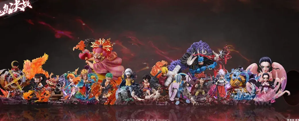 Onigashima Franky - ONE PIECE Resin Statue - G5 Studios