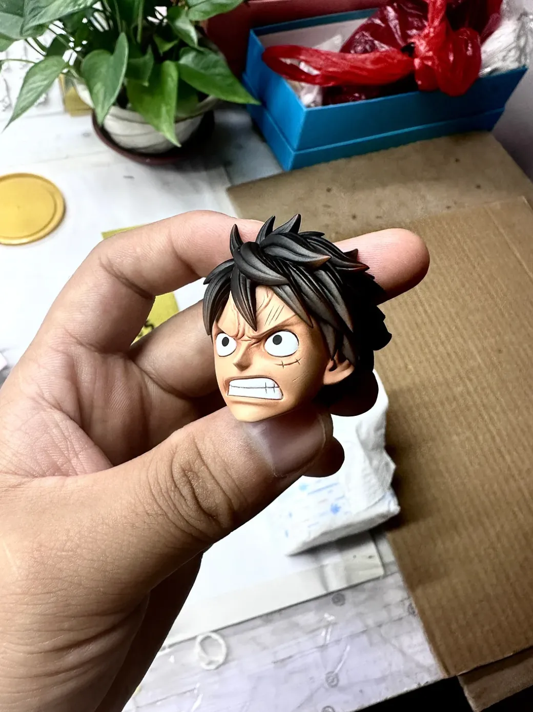 Onigashima Monkey D. Luffy - ONE PIECE Resin Statue - WX Studio