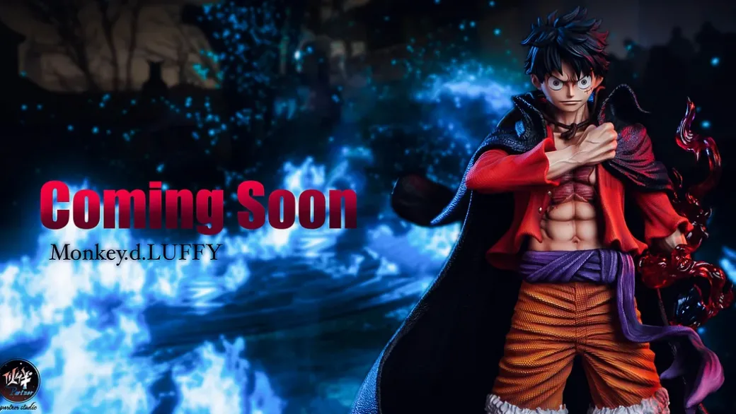 Onigashima Pulling the Cloak Monkey D. Luffy - ONE PIECE Resin Statue - Partner Studio