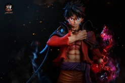 Onigashima Pulling the Cloak Monkey D. Luffy - ONE PIECE Resin Statue - Partner Studio