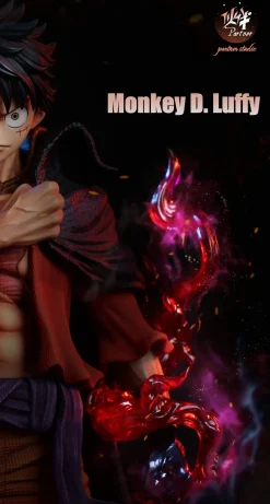 Onigashima Pulling the Cloak Monkey D. Luffy - ONE PIECE Resin Statue - Partner Studio
