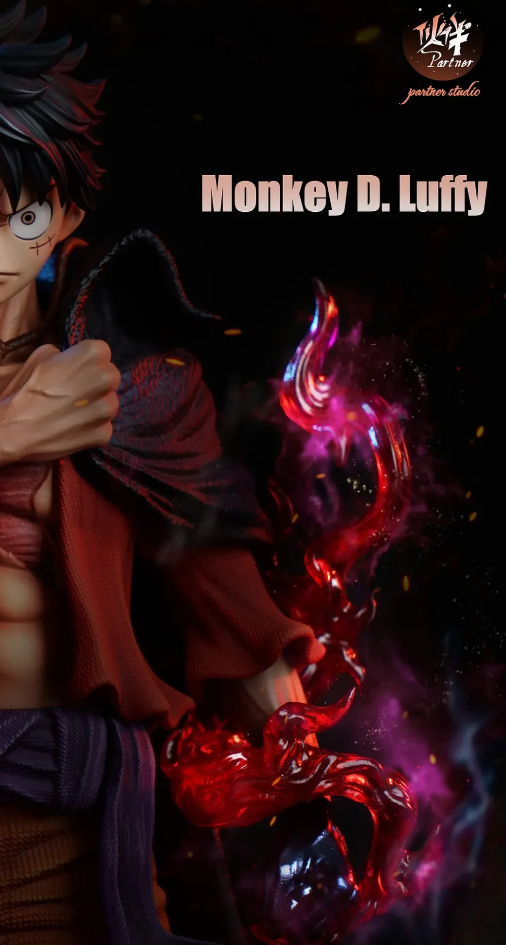 Onigashima Pulling the Cloak Monkey D. Luffy - ONE PIECE Resin Statue - Partner Studio