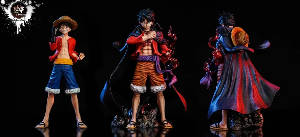 Onigashima Pulling the Cloak Monkey D. Luffy - ONE PIECE Resin Statue - Partner Studio