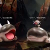 Original Colour Clodsire & Paldea Wooper - Pokemon Resin Statue - T1 Studio [IPre-Order]