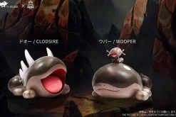 Original Colour Clodsire & Paldea Wooper - Pokemon Resin Statue - T1 Studio [IPre-Order]